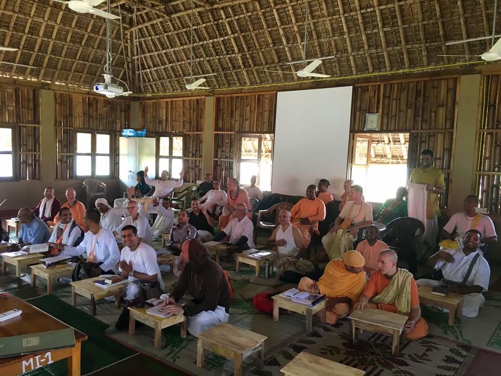 Mayapur Institute classroom